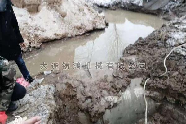 內蒙DN1600水泥管修補案例