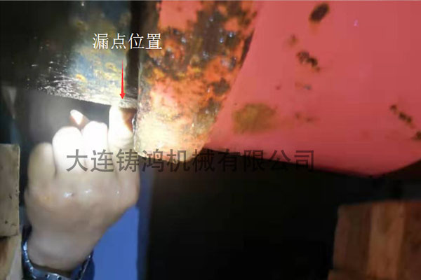 洛陽DN400球鐵管修復(fù)實(shí)例